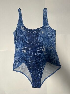 Reformation Topanga One-Piece Swimsuit- Blue